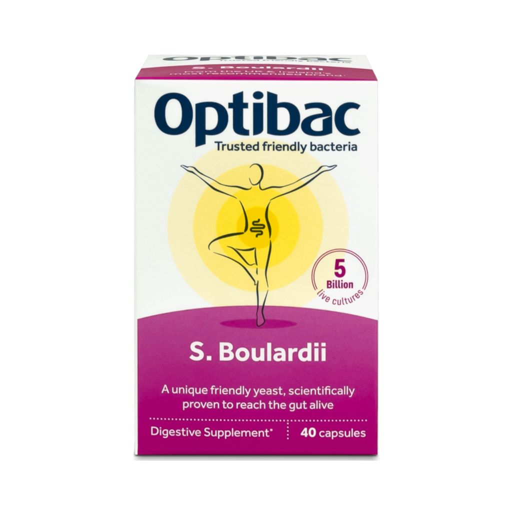 Optibac Saccharomyces Boulardii 40 capsules