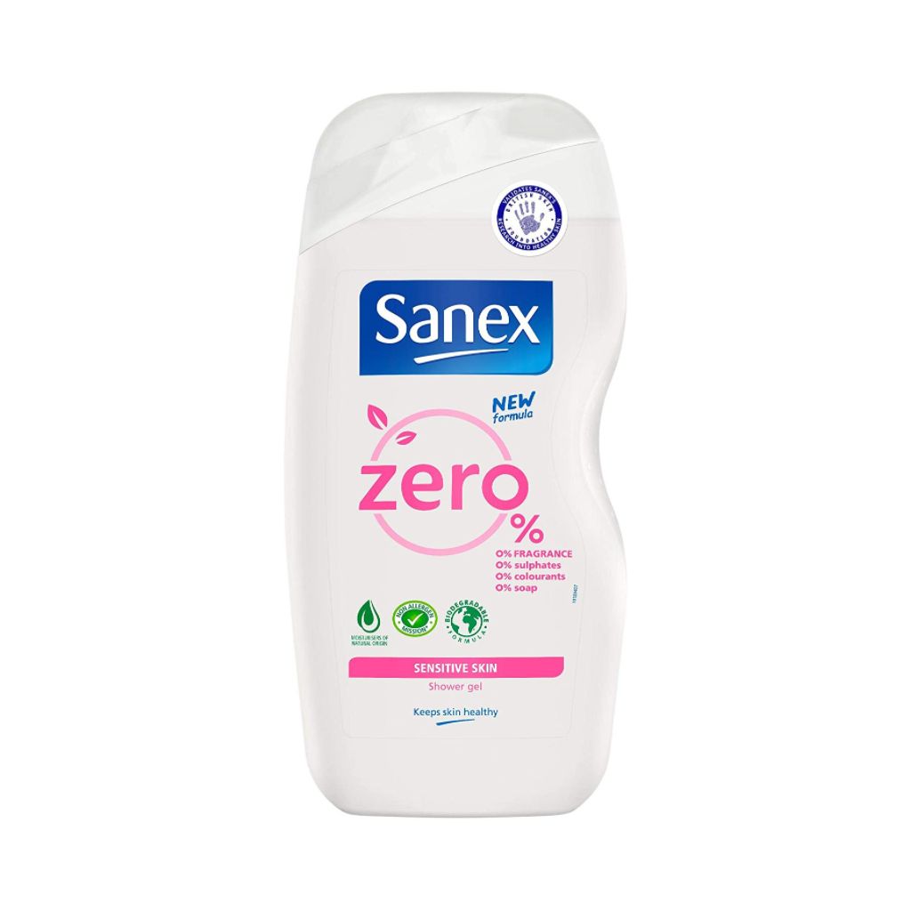 Sanex Zero% Sensitive Skin Shower Gel 250ml