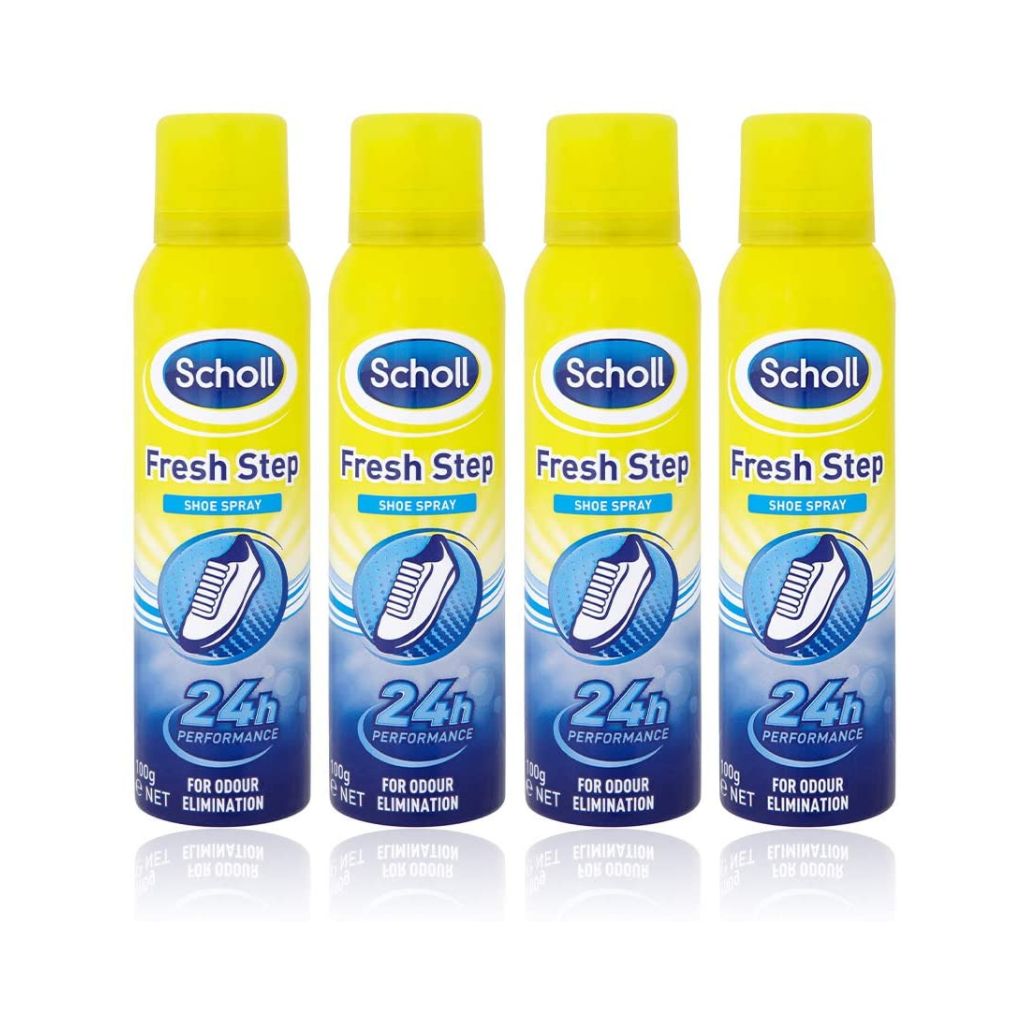 Scholl Fresh Step Shoe Spray 150ml X 4