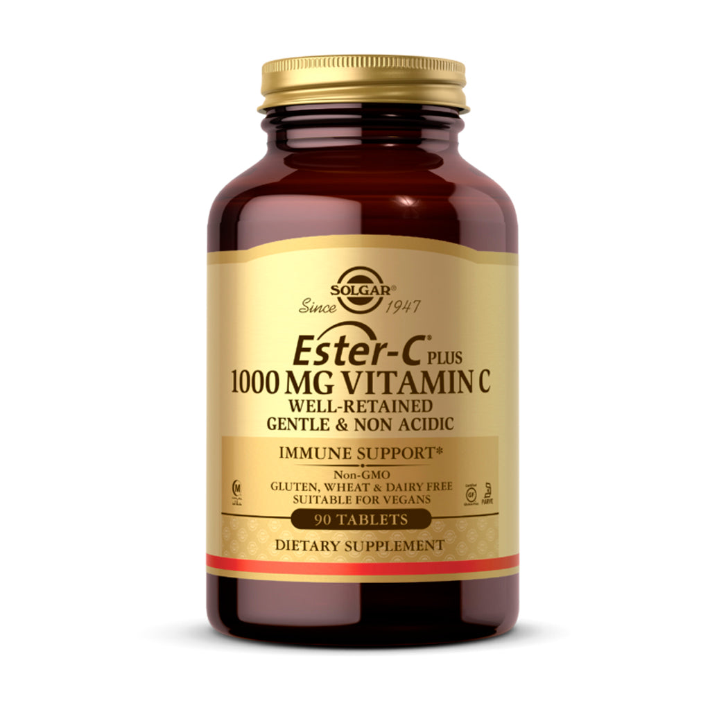 Solgar Ester-C Plus 1000 MG Vitamin C 90 Tablets