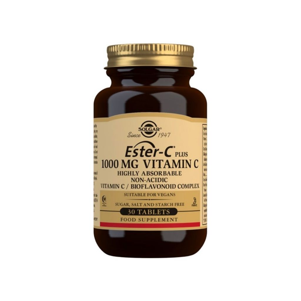 Solgar Ester-C 1000 mg Vitamin C Highly Absorbable 30 caps