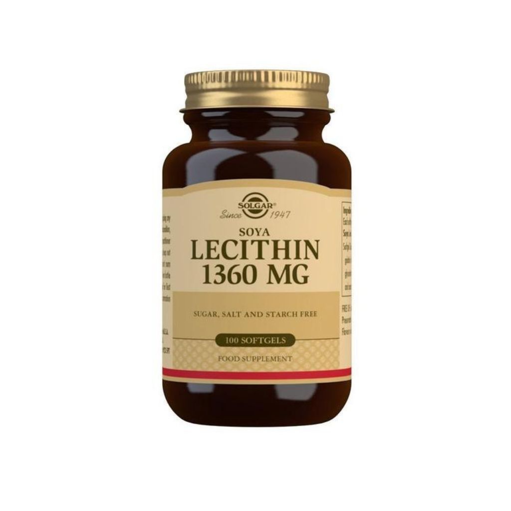 Solgar Lecithin 1360 mg 100 Softgels