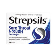 Strepsils Sore Throat & Cough 24 Lozenges