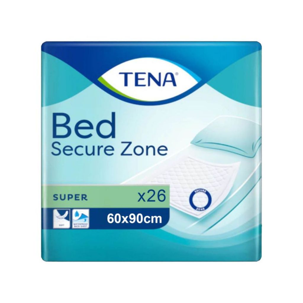Tena Bed Secure Zone Super 60 x 90cm 26 Underpads