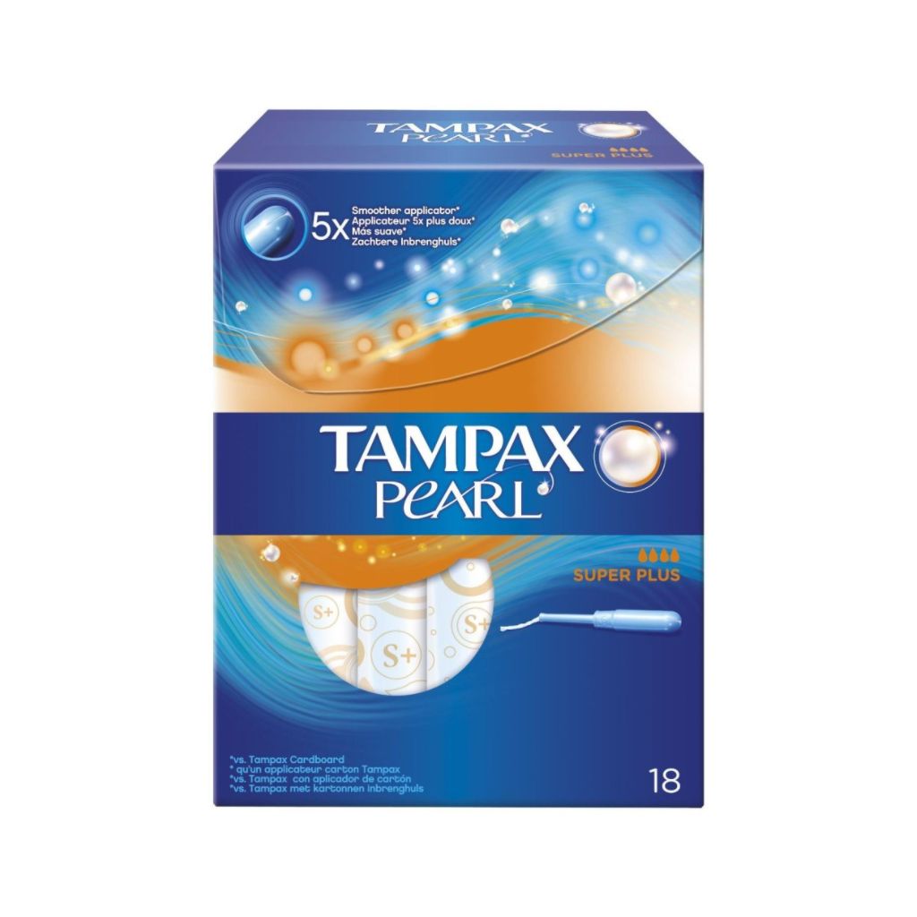 Tampax Pearl Super Plus 18 Tampons