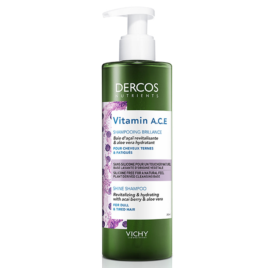 Vichy Dercos Vitamin A.C.E Shine Shampoo 250ml