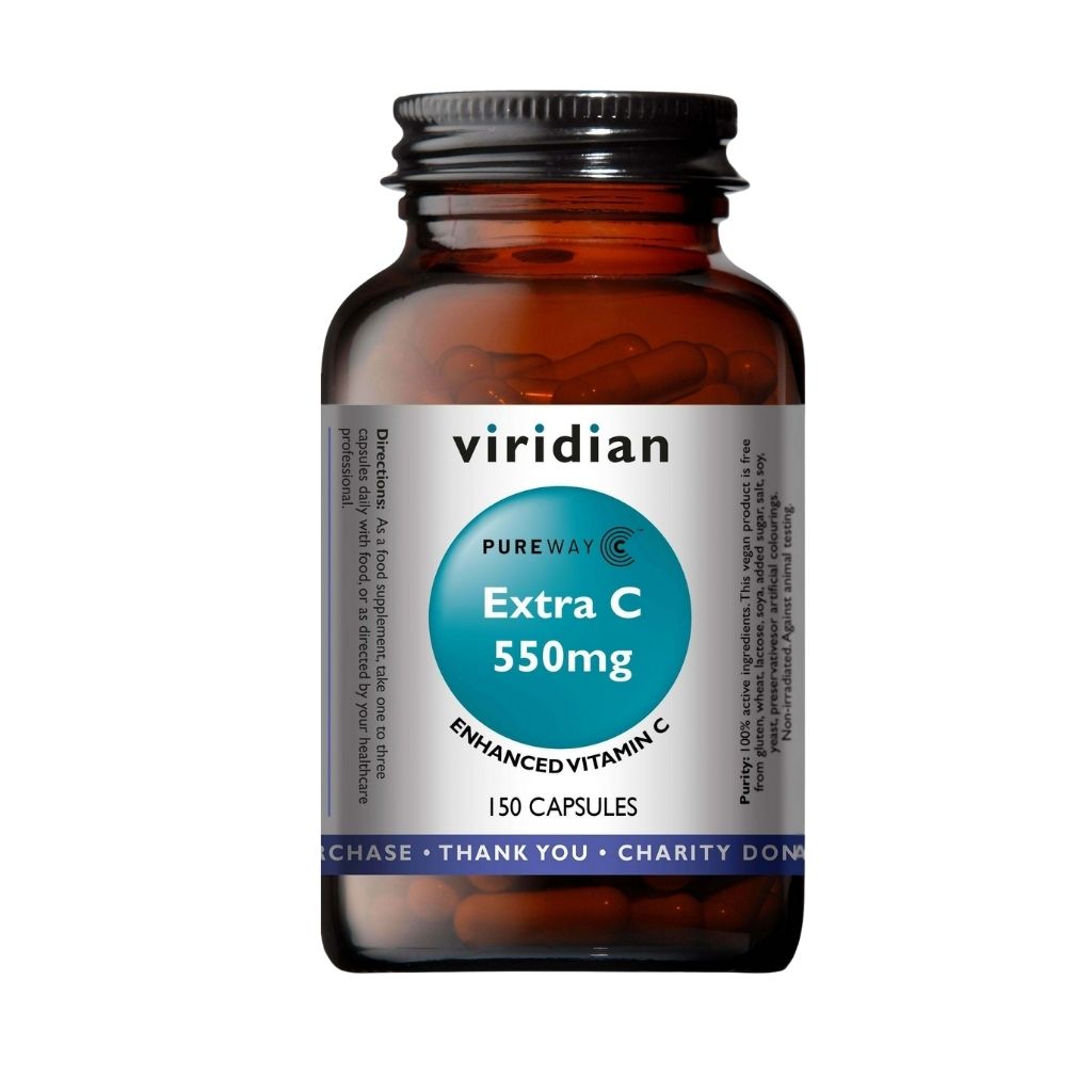 Viridian Extra C 550 mg 150 Capsules