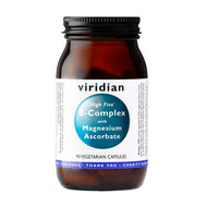 Viridian High Five B Complex With Magnesium Ascorbate 90 Capsules