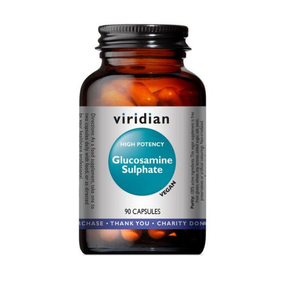 Viridian High Potency Glucosamine Sulphate 1000mg Veg Caps 90 Capsules - VIRIDIAN- Local Pharmacy Online