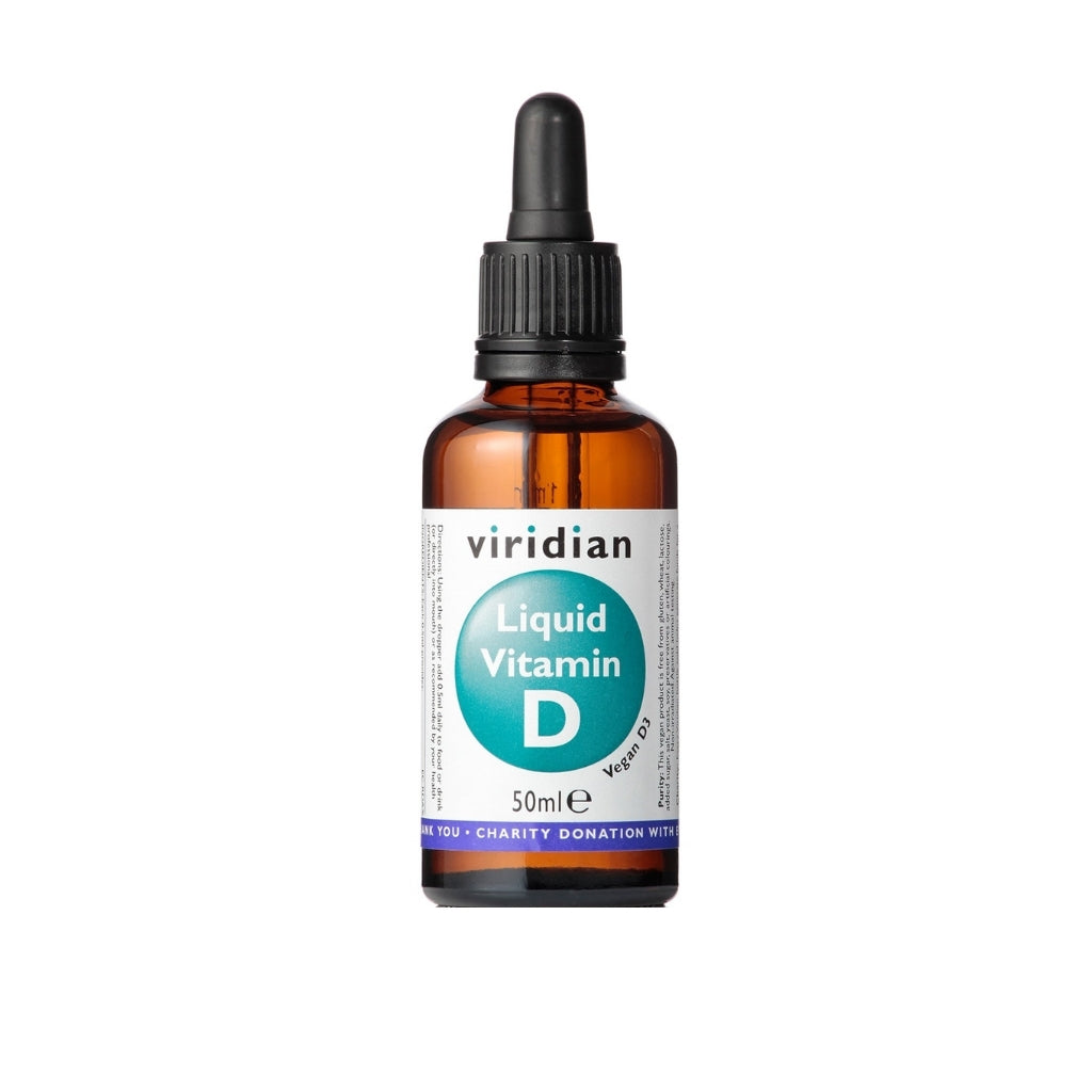 Viridian Liquid Vitamin D3 2000IU Drops 50ml - VIRIDIAN- Local Pharmacy Online