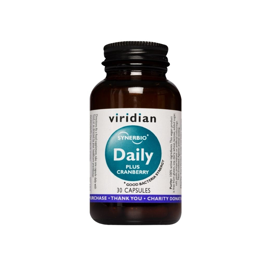 Viridian Synerbio Daily Plus Cranberry 30 caps