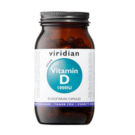 Viridian Vitamin D3 1000iu 90 Capsules