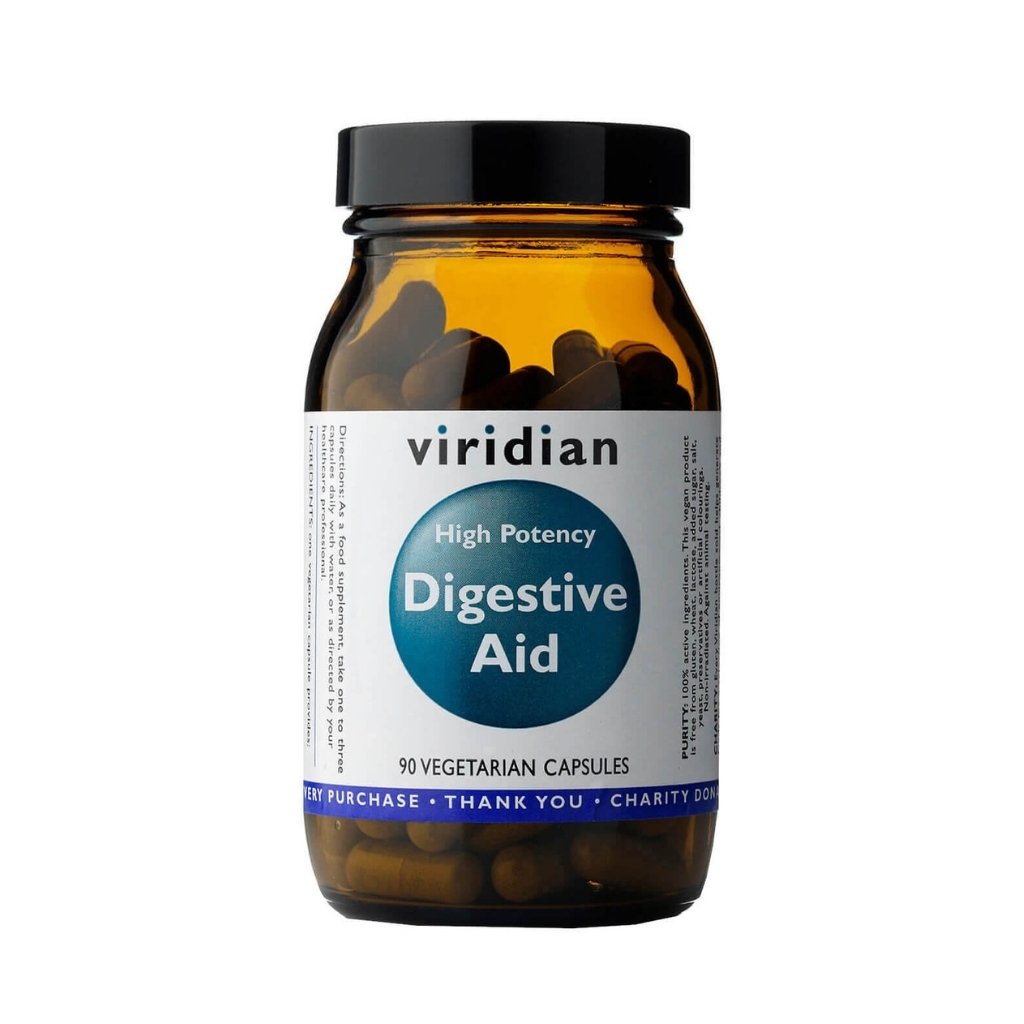 Viridian Hi-Potency Digestive Aid 90 Capsules