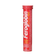 Vitabiotics Feroglobin Fizz Gentle Iron 20 Orange Tablets