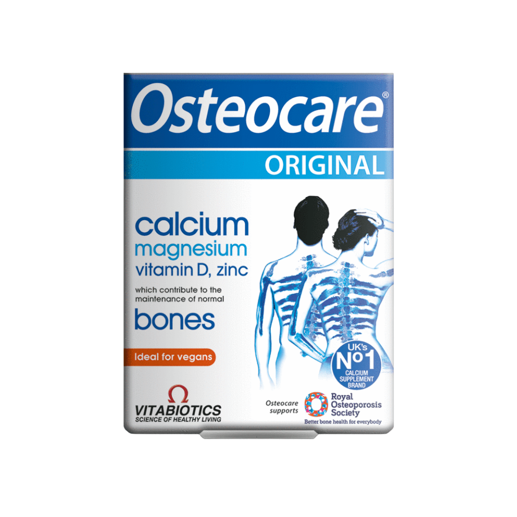 Vitabiotics Osteocare Original Calcium Magnesium Vitamin D Zinc 30 tablets