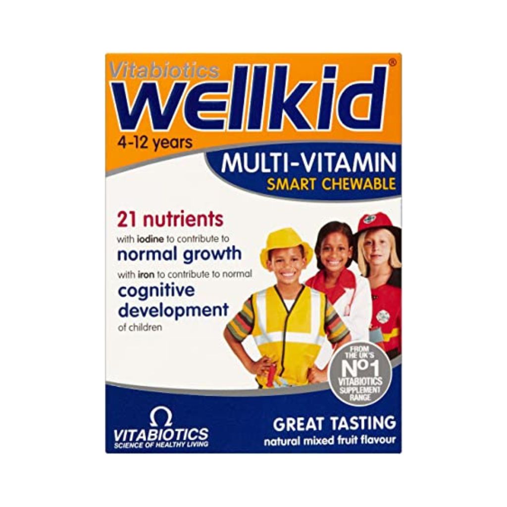 Vitabiotics WellKid Multi-Vitamin Smart Chewable 30 Tablets 