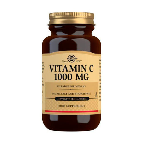 Solgar Vitamin C 1000mg 250 Vegetable Capsules