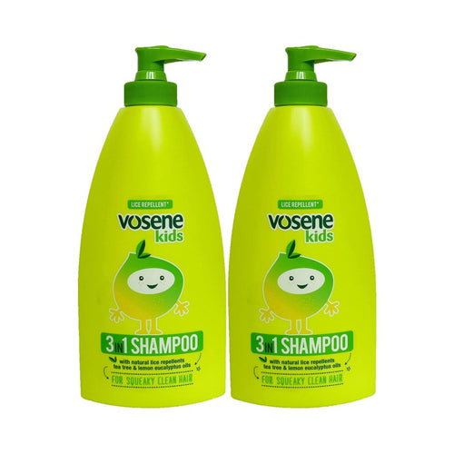 Vosene Kids 3 in 1 Shampoo 250ml - Pack of 2