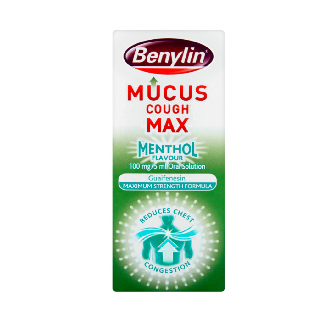 Benylin Mucus Cough Menthol Max 150ml