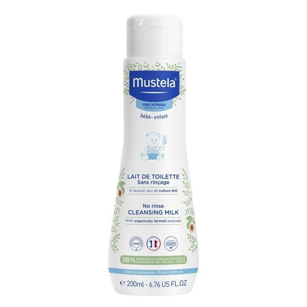Mustela No Rinse Cleansing Milk 200ml
