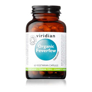 Viridian Organic Feverfew, 350mg, 60 Capsules